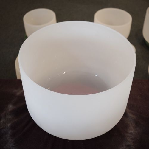 Extra Large (18" - 24") Quartz Crystal Singing Bowls - please contact us for availability and pricing