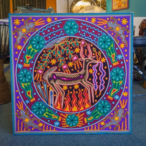 Huichol Artwork - "Deer" (out of stock)